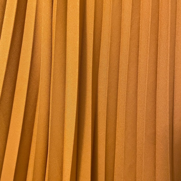 MR LARKIN lily skirt size small Sienna colorway. Pleated full midi skirt. - Picture 7 of 10